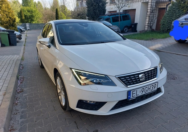 Seat Leon cena 70050 przebieg: 61700, rok produkcji 2019 z Łódź małe 562